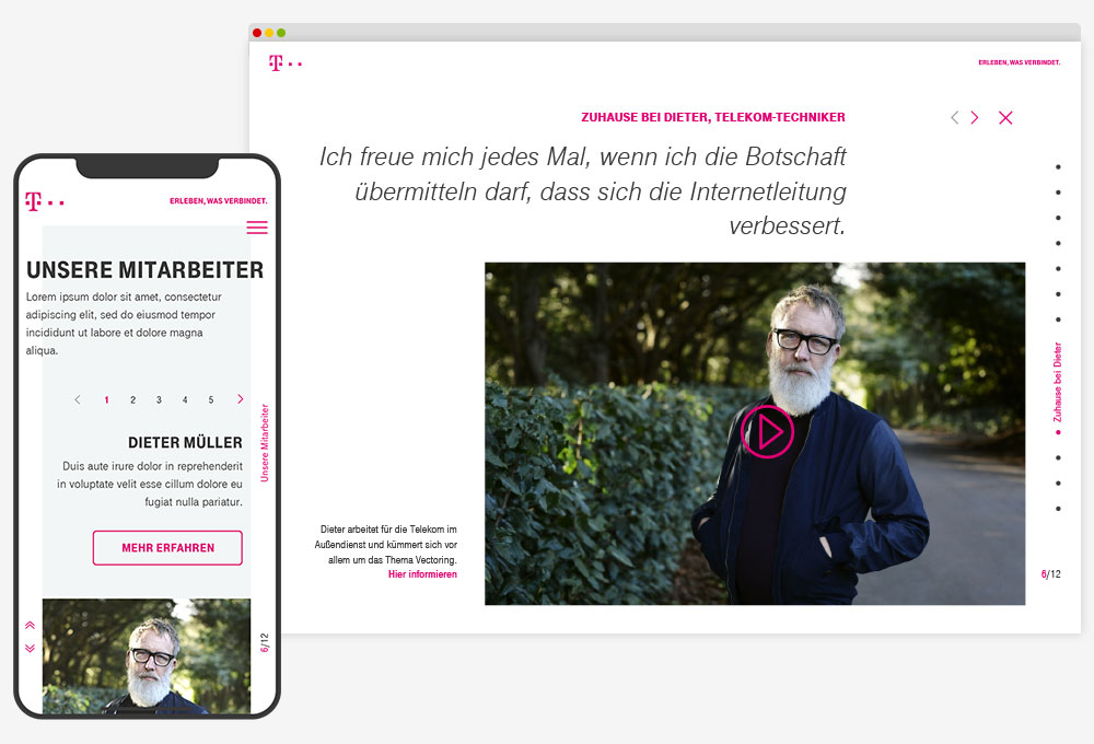 Telekom Traunstein Website