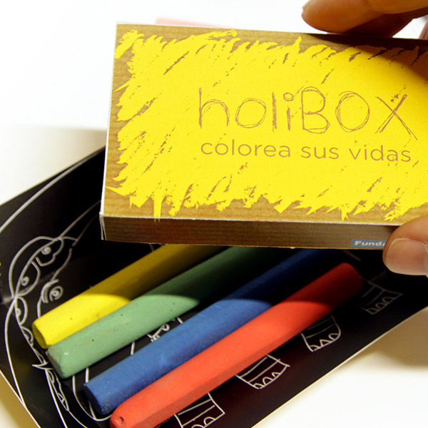 Holibox. Colorea sus vidas. Fundación Vicente Ferrer